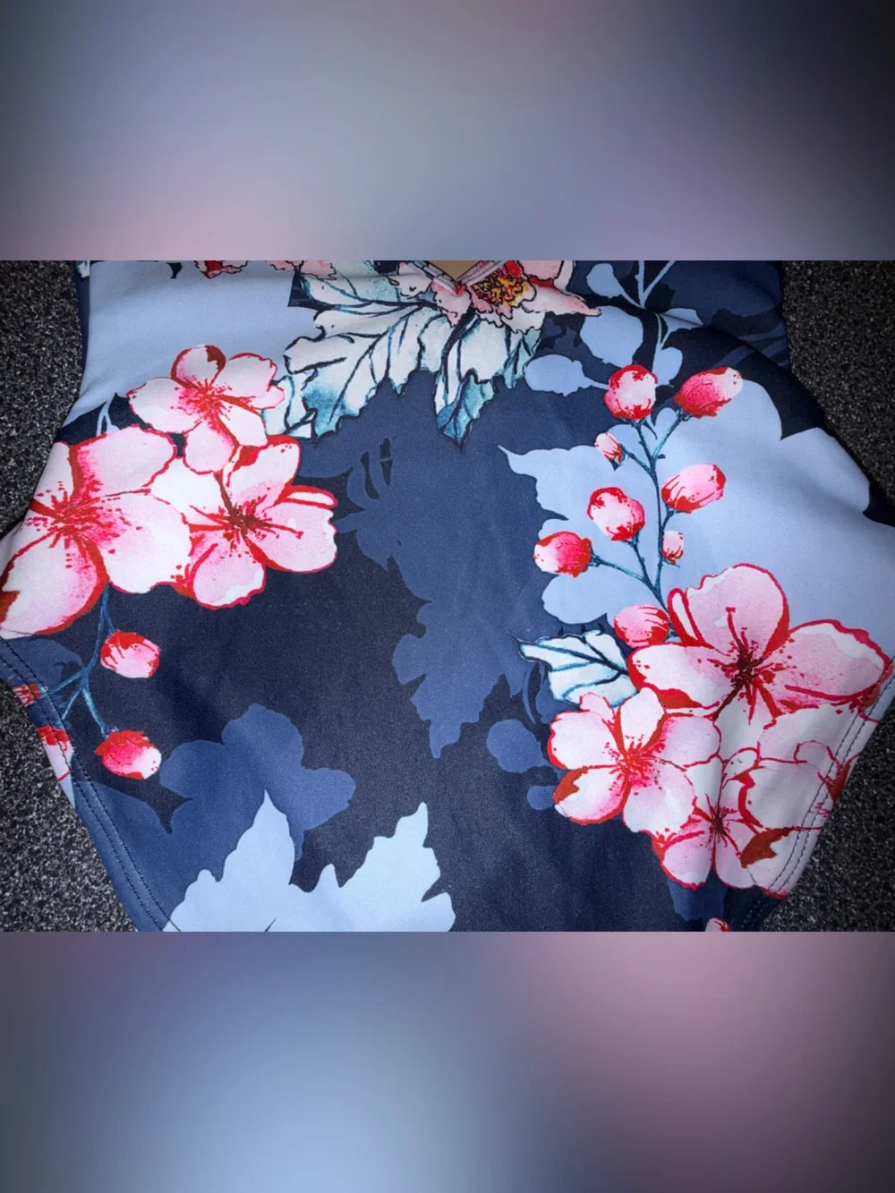 Chic Ballet Floral Dance Leotard Size Child Large
